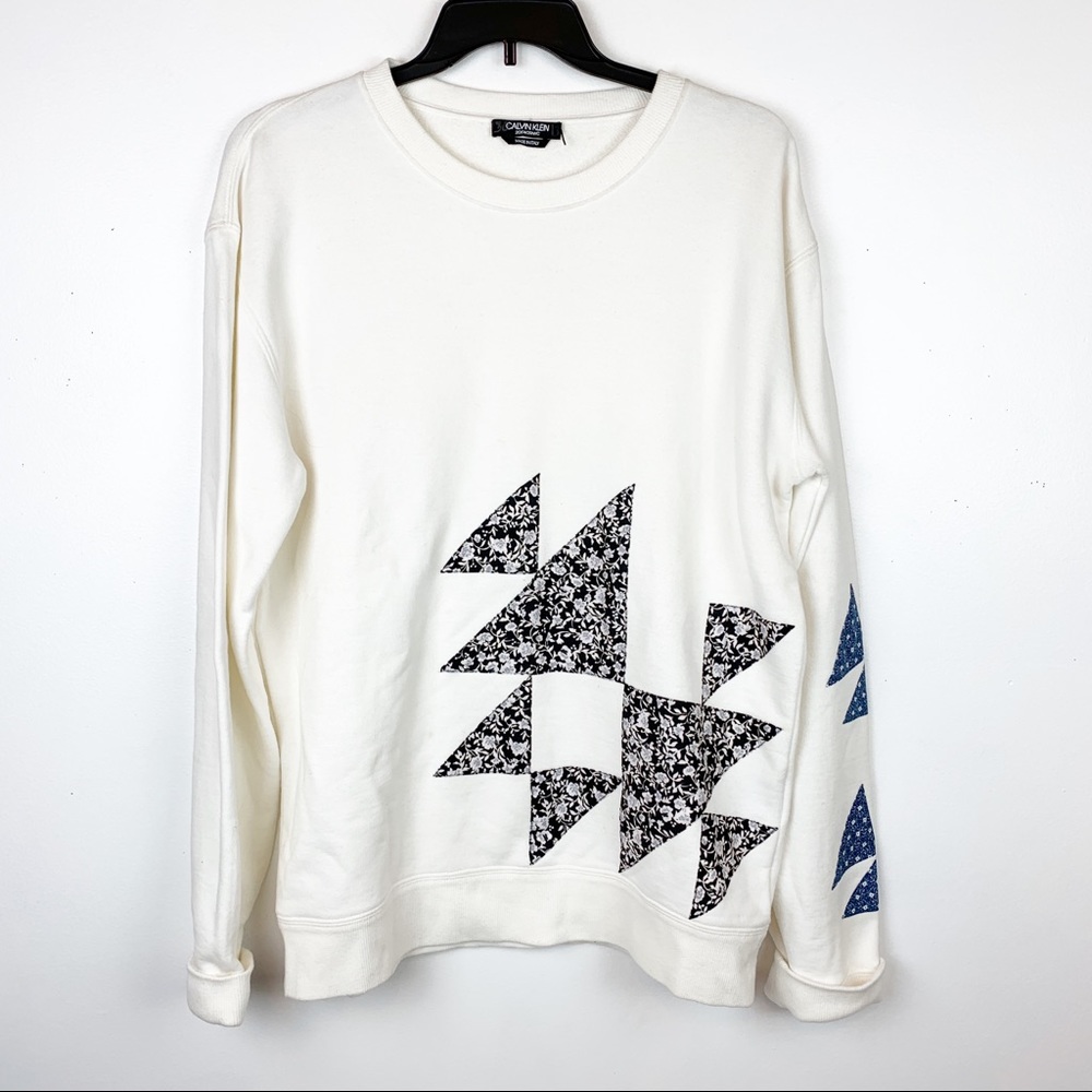 NWOT LUXURY CALVIN KLEIN NYC  SWEATSHIRT.  SIZE XL